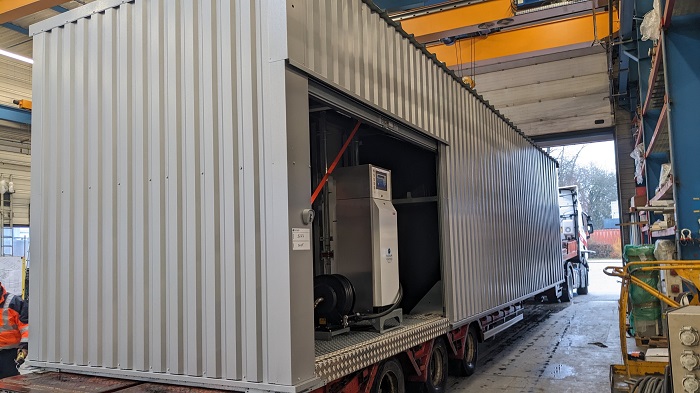 Station Carburant Conteneur Blocalps Ferroviaire